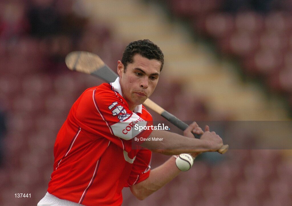 11 April 2004; Sean Og hAilpin, Cork. Allianz Hurling League 2004, Division 1, Group 1, Galway v Cork, Pearse Stadium, Galway. Picture credit; David Maher / SPORTSFILE *EDI*