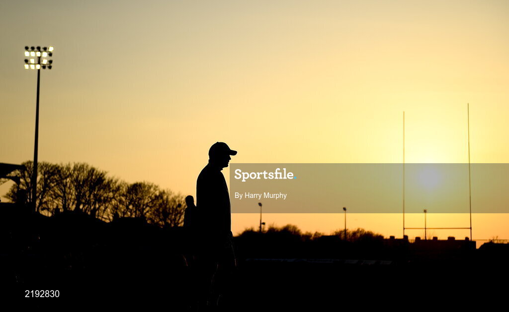26 March 2022; Leinster backs coach Felipe Contepomi before the United Rugby Championship match between Connacht and Leinster at the Sportsground in Galway. Photo by Harry Murphy/Sportsfile