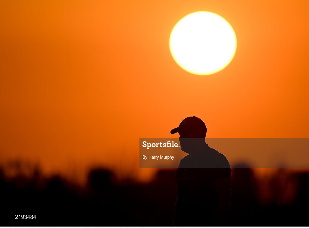 26 March 2022; Leinster lead performance analyst Emmet Farrell before the United Rugby Championship match between Connacht and Leinster at the Sportsground in Galway. Photo by Harry Murphy/Sportsfile
