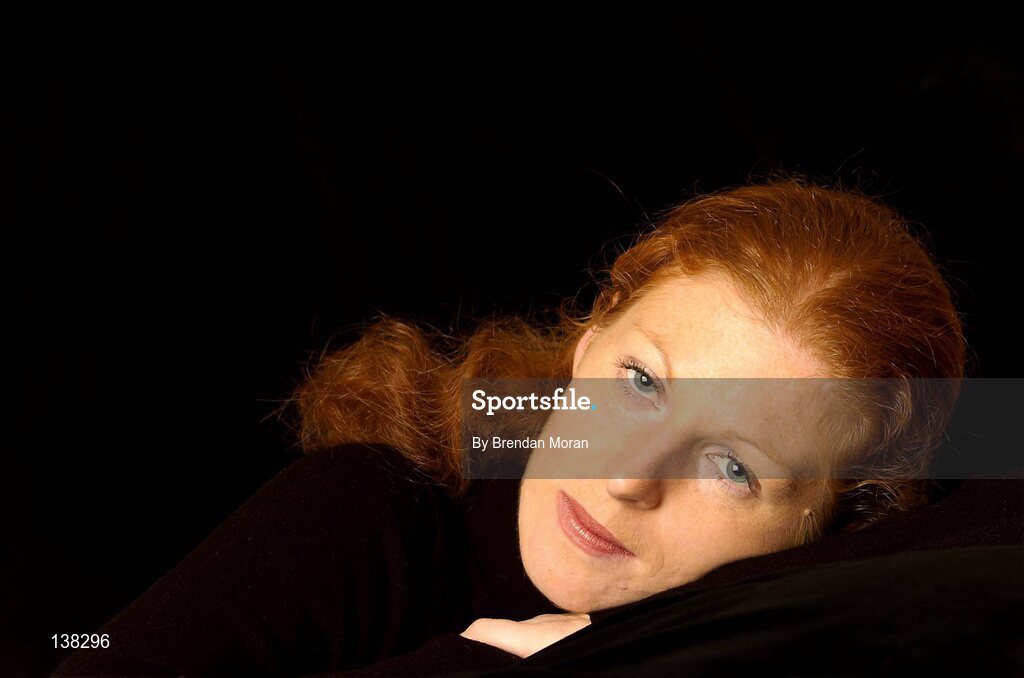 8 March 2004; Gillian O'Sullivan, Ireland. Picture credit; Brendan Moran / SPORTSFILE *EDI*