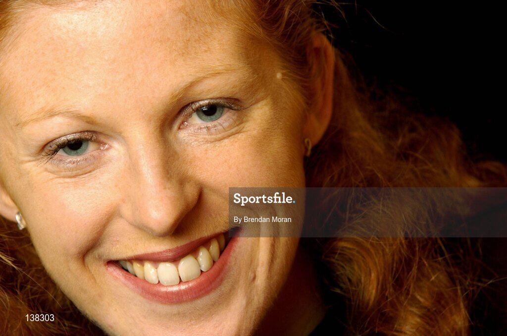 8 March 2004; Gillian O'Sullivan, Ireland. Picture credit; Brendan Moran / SPORTSFILE *EDI*