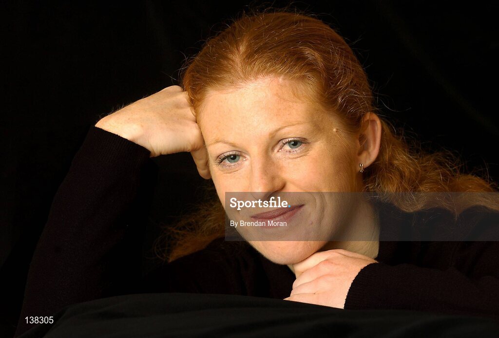 8 March 2004; Gillian O'Sullivan, Ireland. Picture credit; Brendan Moran / SPORTSFILE *EDI*