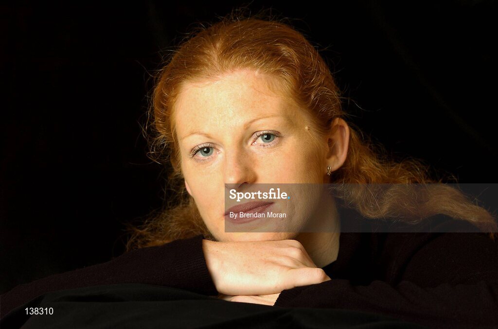 8 March 2004; Gillian O'Sullivan, Ireland. Picture credit; Brendan Moran / SPORTSFILE *EDI*