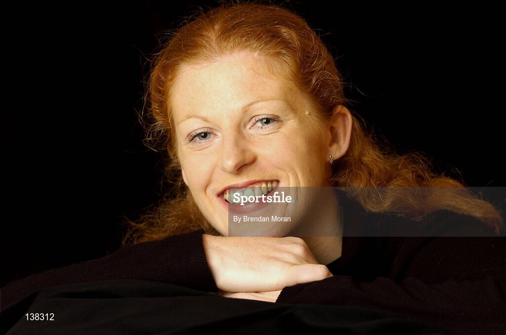 8 March 2004; Gillian O'Sullivan, Ireland. Picture credit; Brendan Moran / SPORTSFILE *EDI*