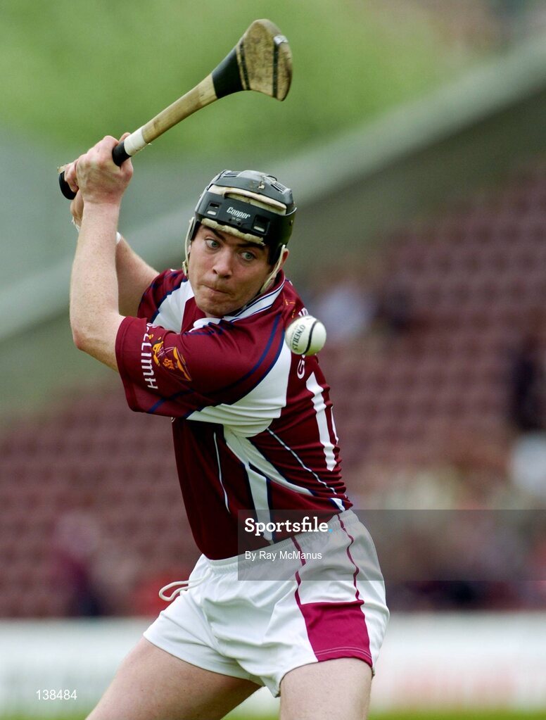 25 April 2004; Eugene Cloonan, Galway. Allianz Hurling League 2004, Round 3, Division 1, Galway v Limerick, Pearse Stadium, Galway. Picture credit; Ray McManus / SPORTSFILE *EDI*