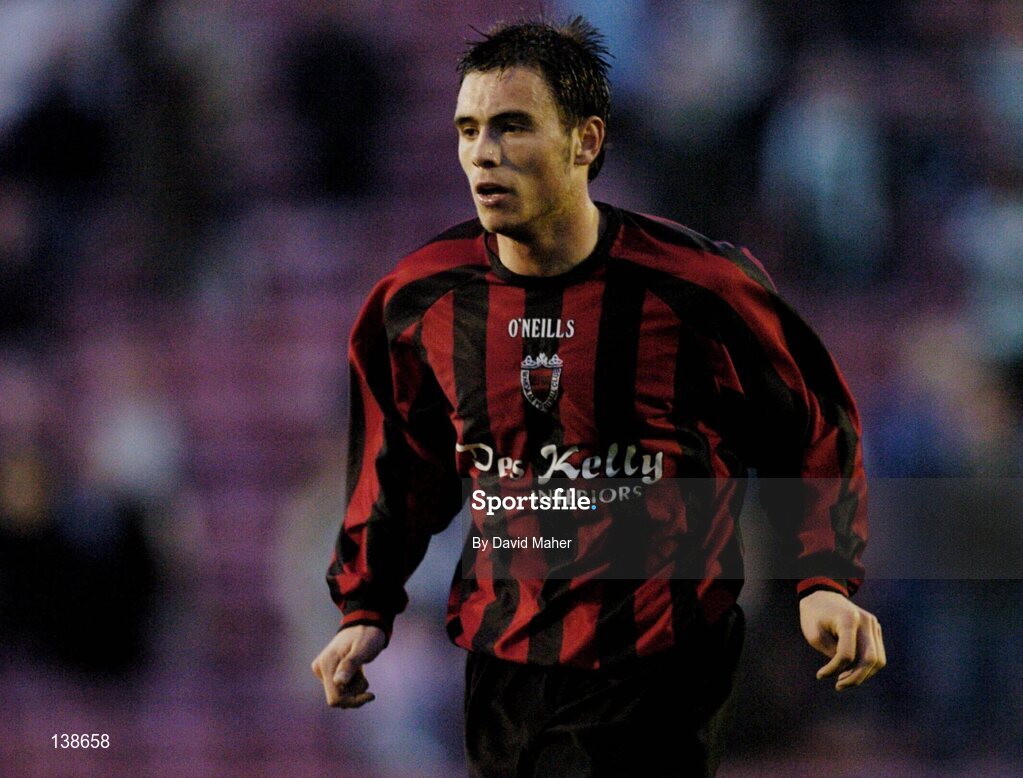 16 April 2004; Stephen Rice, Bohemians. eircom league, Premier Division, Bohemians v Shamrock Rovers, Dalymount Park, Dublin. Picture credit; David Maher / SPORTSFILE *EDI*