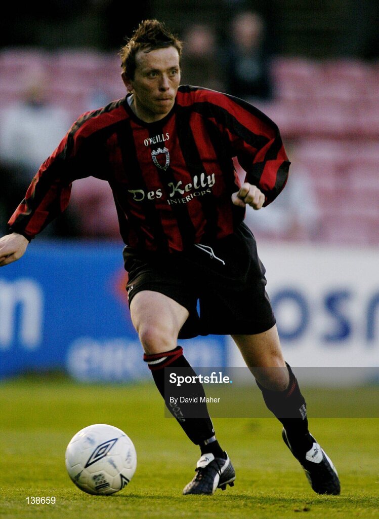 16 April 2004; Bobby Ryan, Bohemians. eircom league, Premier Division, Bohemians v Shamrock Rovers, Dalymount Park, Dublin. Picture credit; David Maher / SPORTSFILE *EDI*