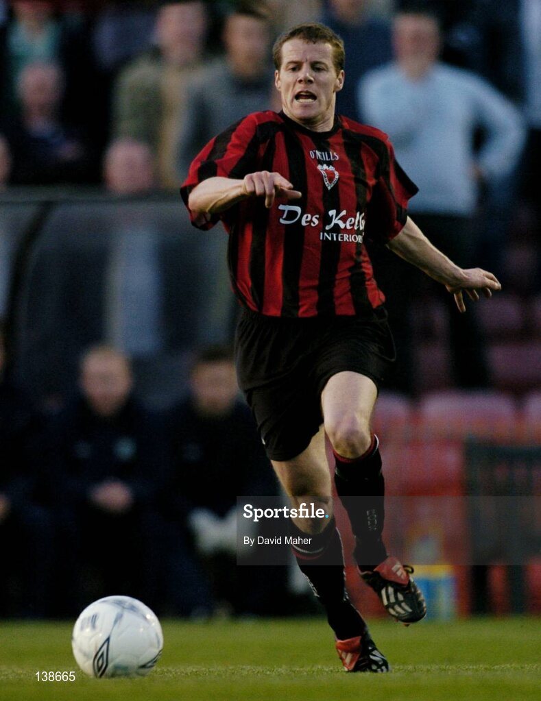 16 April 2004; James Keddy, Bohemians. eircom league, Premier Division, Bohemians v Shamrock Rovers, Dalymount Park, Dublin. Picture credit; David Maher / SPORTSFILE *EDI*