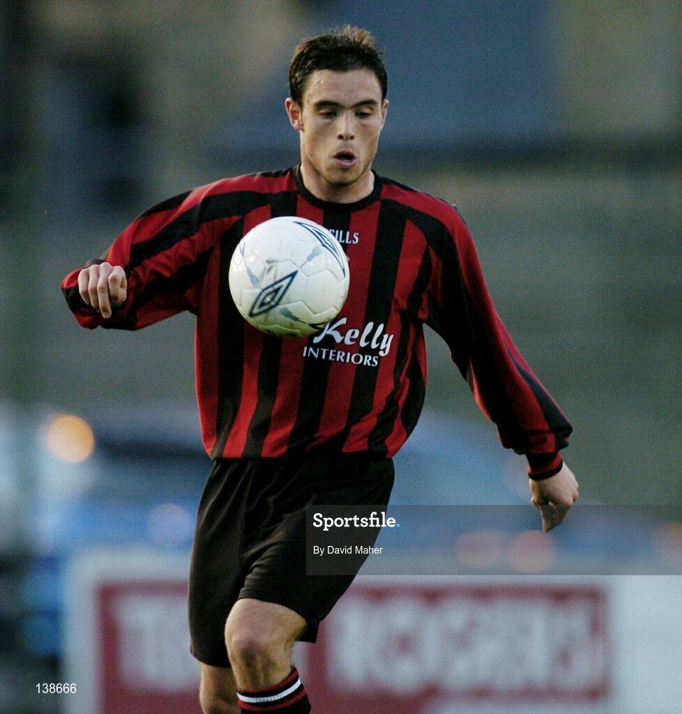 16 April 2004; Stephen Rice, Bohemians. eircom league, Premier Division, Bohemians v Shamrock Rovers, Dalymount Park, Dublin. Picture credit; David Maher / SPORTSFILE *EDI*