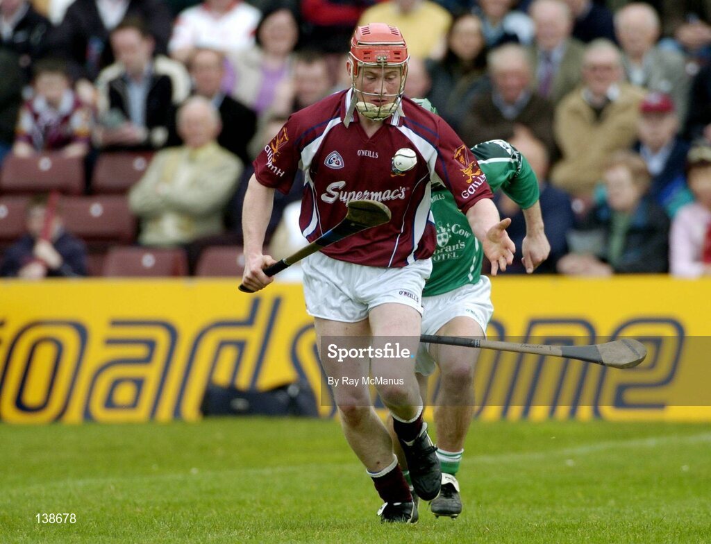 25 April 2004; David Hayes, Galway. Allianz Hurling League 2004, Round 3, Division 1, Galway v Limerick, Pearse Stadium, Galway. Picture credit; Ray McManus / SPORTSFILE *EDI*