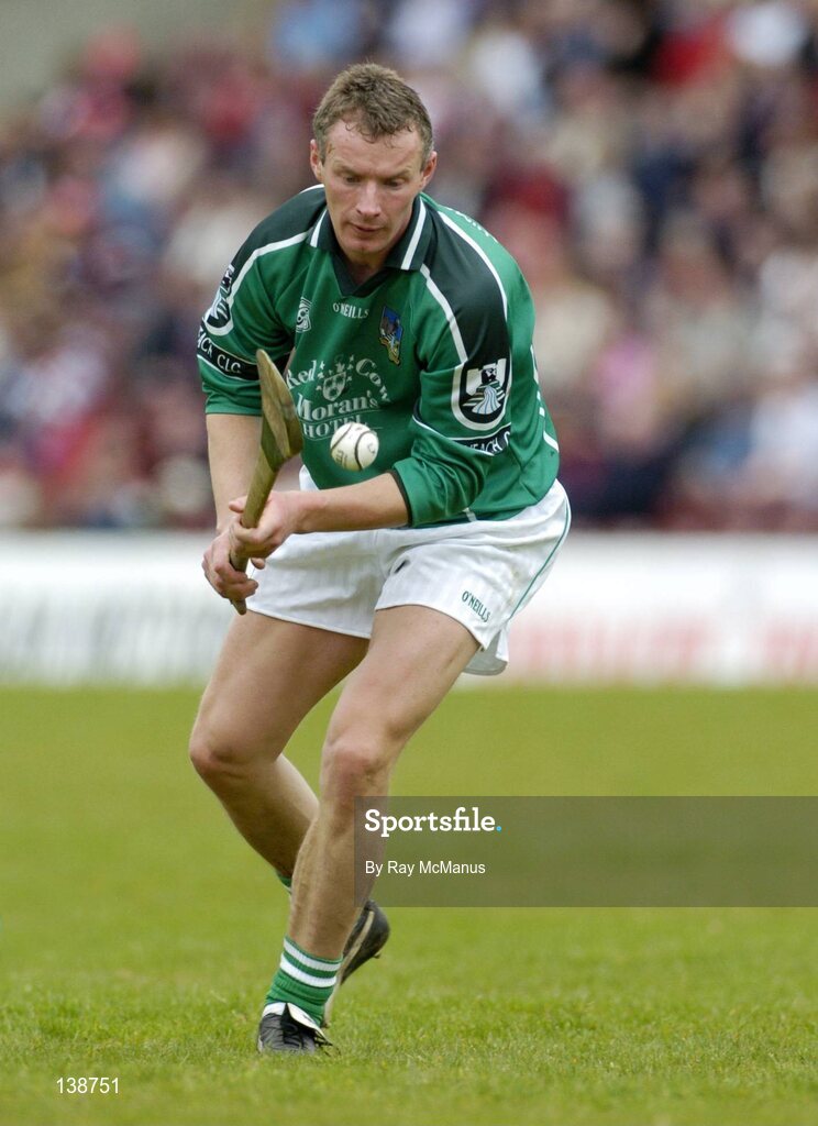25 April 2004; Eoin O'Neill, Limerick. Allianz Hurling League 2004, Round 3, Division 1, Galway v Limerick, Pearse Stadium, Galway. Picture credit; Ray McManus / SPORTSFILE *EDI*