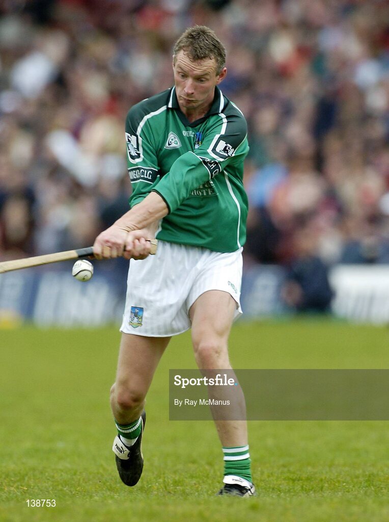 25 April 2004; Eoin O'Neill, Limerick. Allianz Hurling League 2004, Round 3, Division 1, Galway v Limerick, Pearse Stadium, Galway. Picture credit; Ray McManus / SPORTSFILE *EDI*