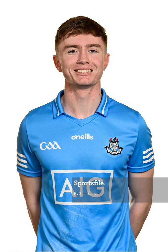 7 April 2022; Luke Walsh during Dublin Hurling Squad Portraits at Parnell Park in Dublin. Photo by Sam Barnes/Sportsfile
