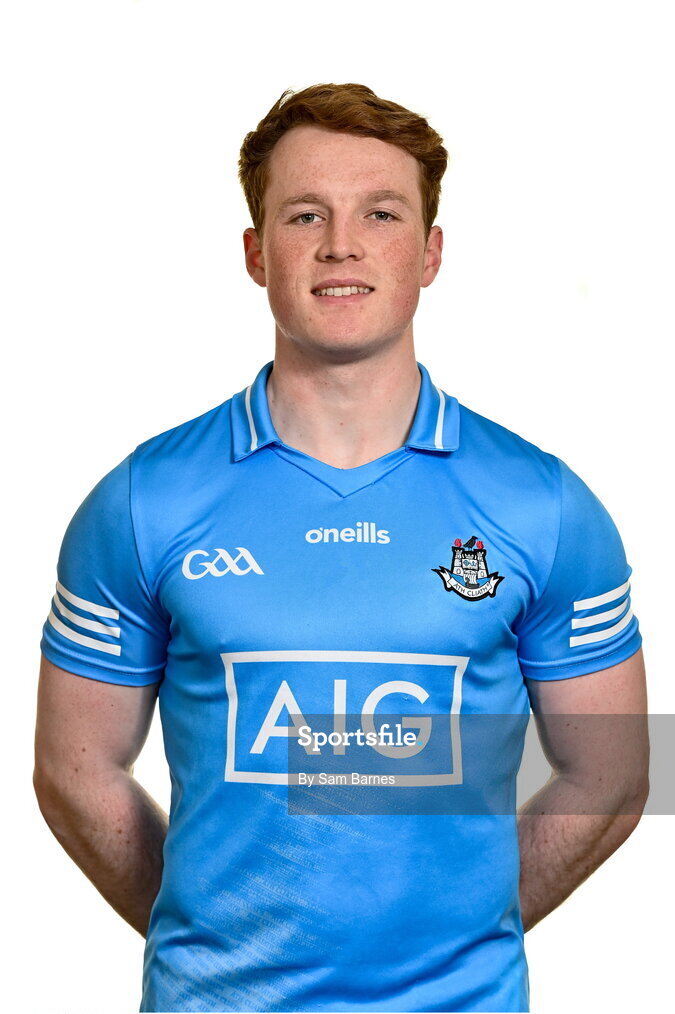 7 April 2022; Cian O'Sullivan during Dublin Hurling Squad Portraits at Parnell Park in Dublin. Photo by Sam Barnes/Sportsfile
