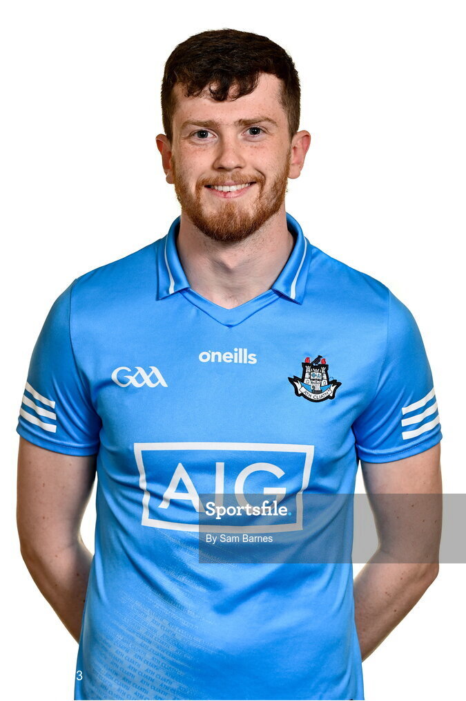 7 April 2022; Ciaran Foley during Dublin Hurling Squad Portraits at Parnell Park in Dublin. Photo by Sam Barnes/Sportsfile