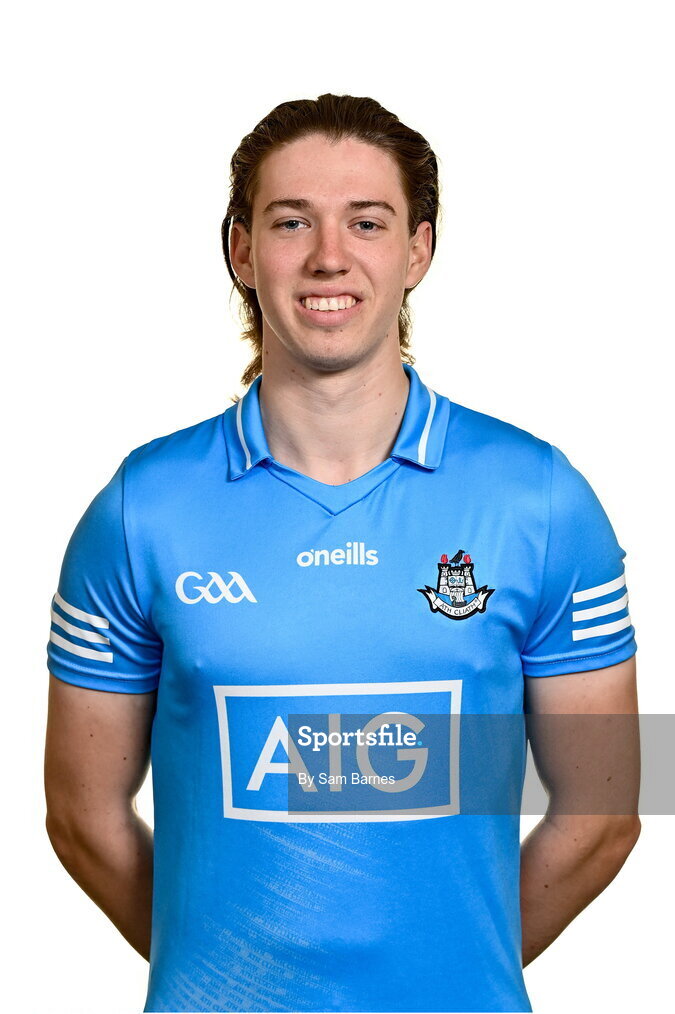 7 April 2022; Cillian Hayes during Dublin Hurling Squad Portraits at Parnell Park in Dublin. Photo by Sam Barnes/Sportsfile