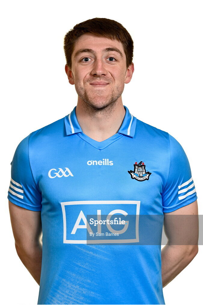7 April 2022; Daire Gray during Dublin Hurling Squad Portraits at Parnell Park in Dublin. Photo by Sam Barnes/Sportsfile