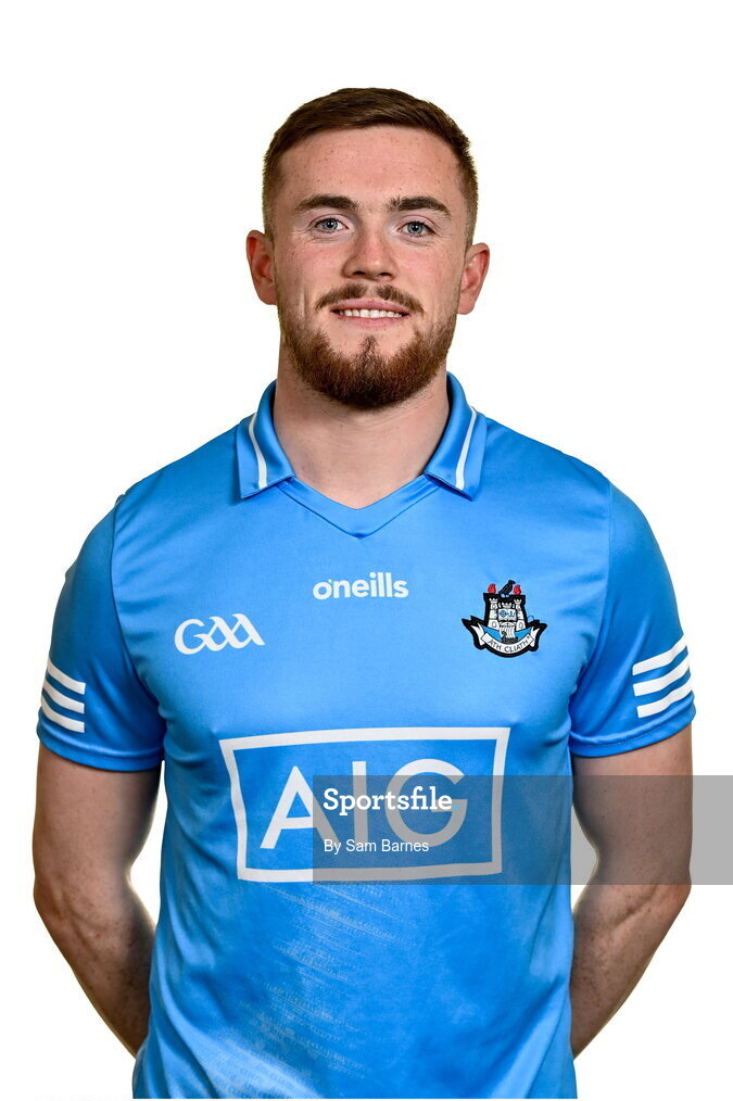 7 April 2022; Conor Donohoe during Dublin Hurling Squad Portraits at Parnell Park in Dublin. Photo by Sam Barnes/Sportsfile