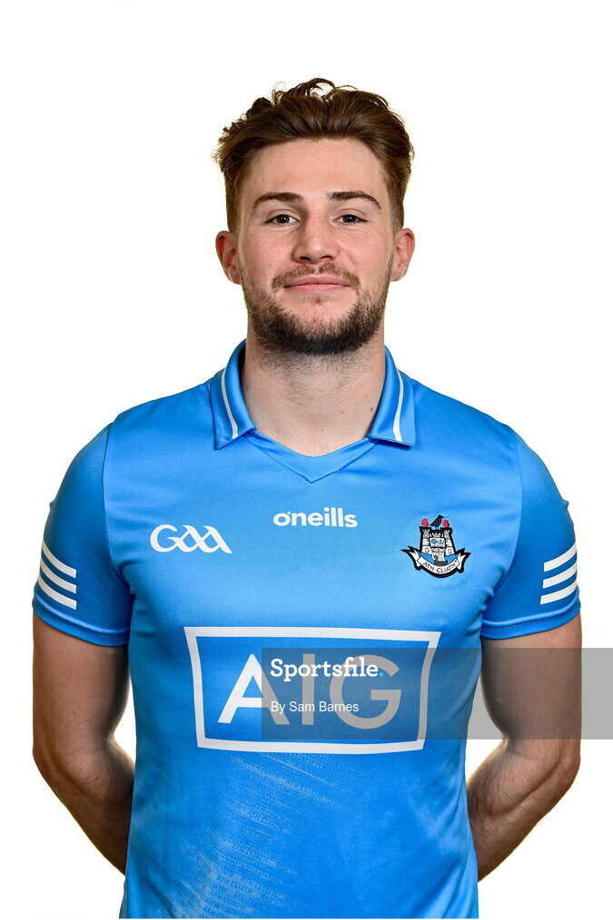 7 April 2022; Jake Malone during Dublin Hurling Squad Portraits at Parnell Park in Dublin. Photo by Sam Barnes/Sportsfile
