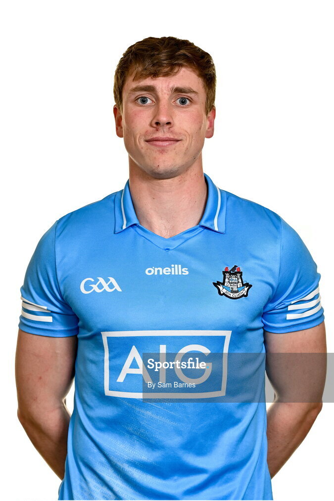 7 April 2022; Alex Considine during Dublin Hurling Squad Portraits at Parnell Park in Dublin. Photo by Sam Barnes/Sportsfile