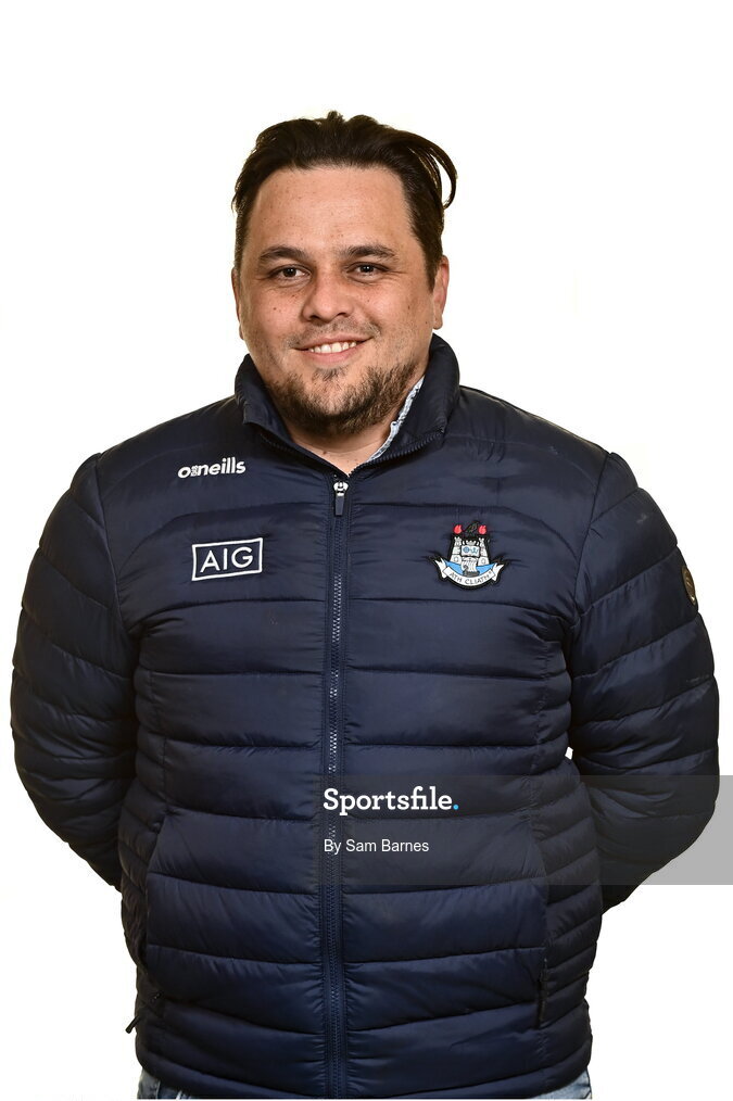 7 April 2022; Darren Collins, Team Doctor, during Dublin Hurling Squad Portraits at Parnell Park in Dublin. Photo by Sam Barnes/Sportsfile