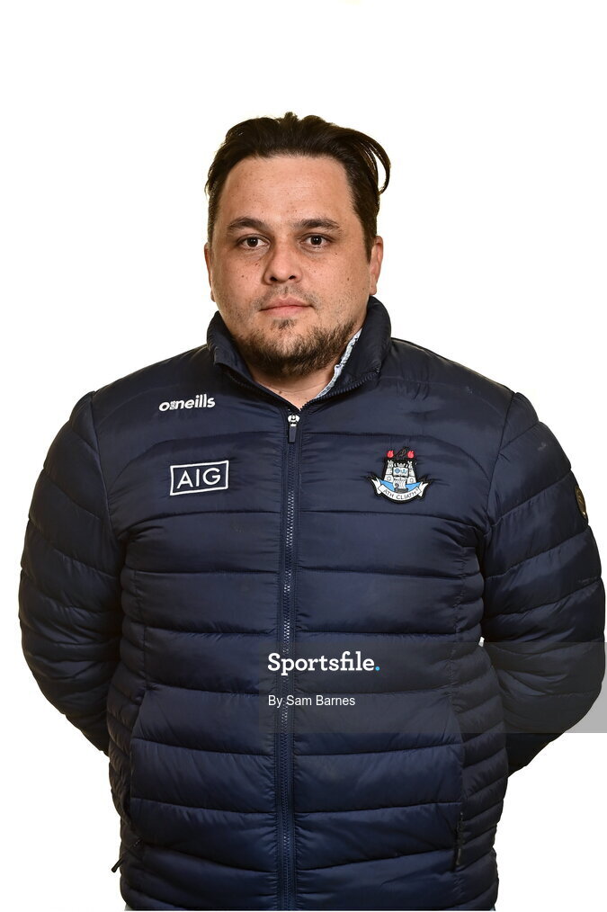 7 April 2022; Darren Collins, Team Doctor, during Dublin Hurling Squad Portraits at Parnell Park in Dublin. Photo by Sam Barnes/Sportsfile