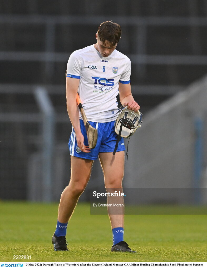 3 May 2022; Darragh Walsh of Waterford after the Electric Ireland Munster GAA Minor Hurling Championship Semi-Final match between Tipperary and Waterford at FBD Semple Stadium in Thurles, Tipperary. Photo by Brendan Moran/Sportsfile