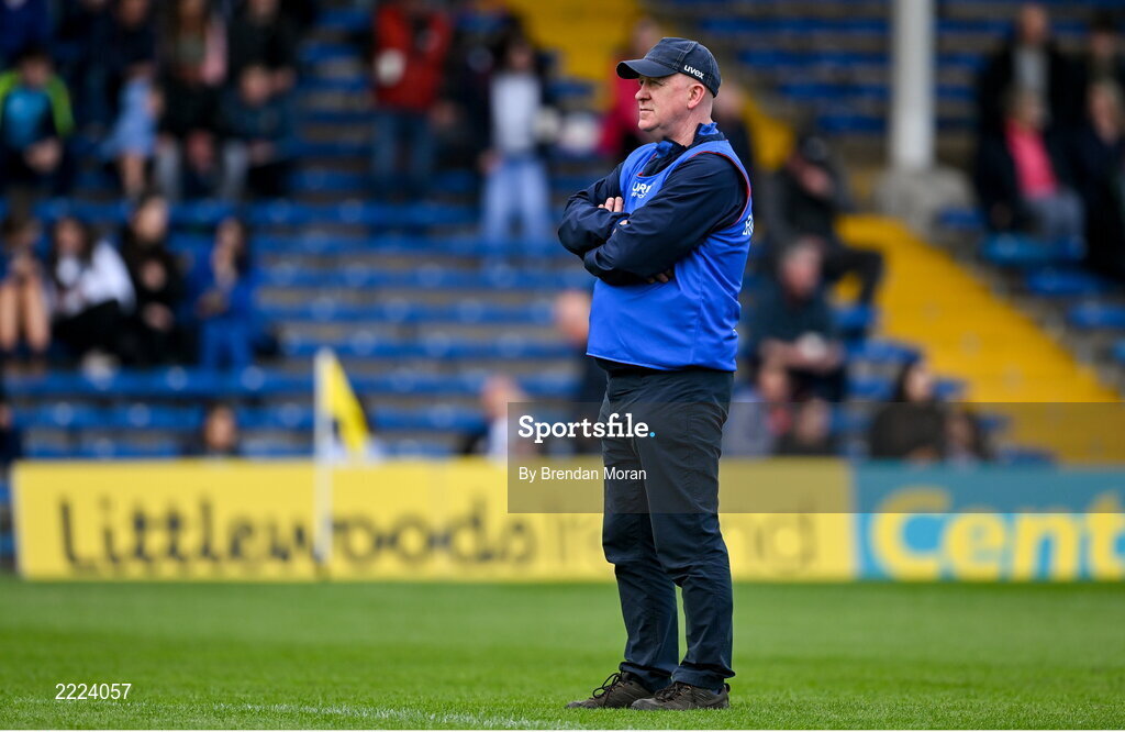 3 May 2022; Waterford manager Shane Ahearne before the Electric Ireland Munster GAA Minor Hurling Championship Semi-Final match between Tipperary and Waterford at FBD Semple Stadium in Thurles, Tipperary. Photo by Brendan Moran/Sportsfile