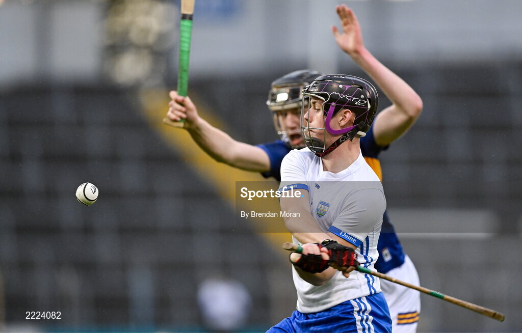 3 May 2022; Barry Flynn of Waterford during the Electric Ireland Munster GAA Minor Hurling Championship Semi-Final match between Tipperary and Waterford at FBD Semple Stadium in Thurles, Tipperary. Photo by Brendan Moran/Sportsfile