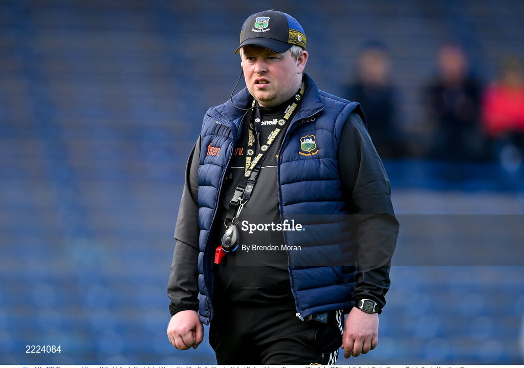 3 May 2022; Tipperary coach Cormac McGrath before the Electric Ireland Munster GAA Minor Hurling Championship Semi-Final match between Tipperary and Waterford at FBD Semple Stadium in Thurles, Tipperary. Photo by Brendan Moran/Sportsfile