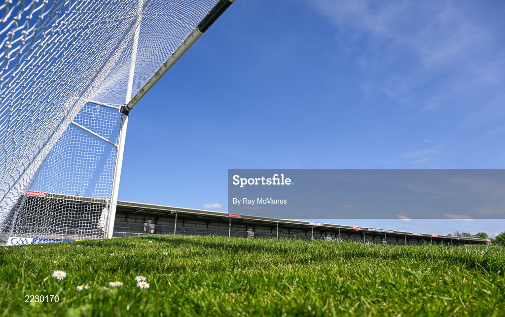 15 May 2022; A general view of Cusack Park before the Munster GAA Hurling Senior Championship Round 4 match between Clare and Limerick at Cusack Park in Ennis, Clare. Photo byRay McManus/Sportsfile