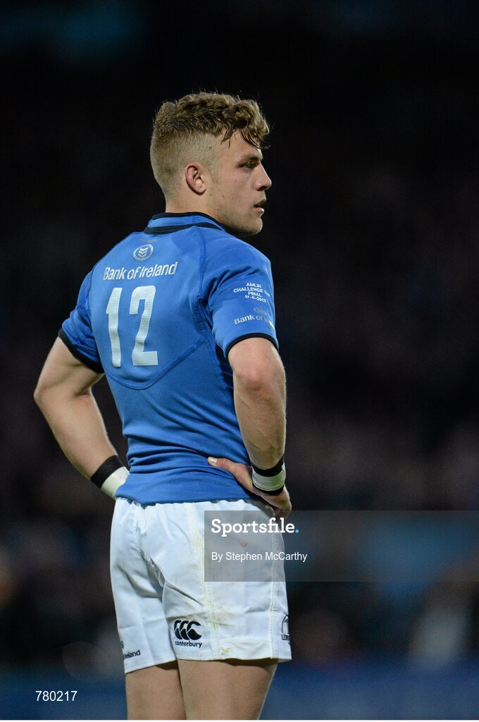 17 May 2013; Ian Madigan, Leinster. Amlin Challenge Cup Final 2012/13, Leinster v Stade Francais, RDS, Ballsbridge, Dublin. Picture credit: Stephen McCarthy / SPORTSFILE Picture credit: Stephen McCarthy / SPORTSFILE