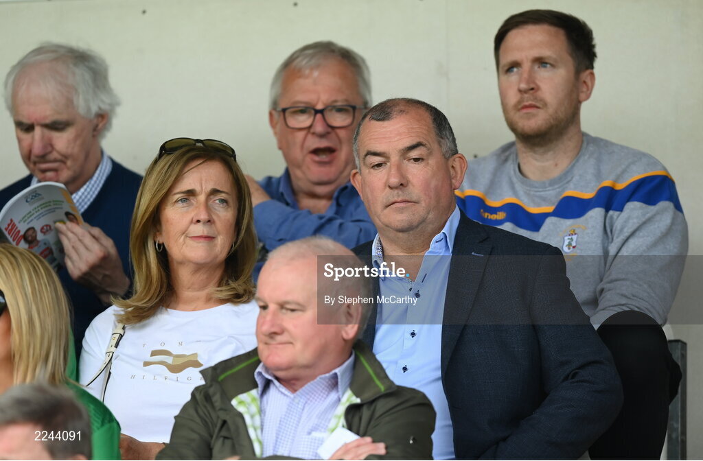 29 May 2022; Monaghan manager Seamus McEnaney during the Ulster GAA Football Senior Championship Final between Derry and Donegal at St Tiernach's Park in Clones, Monaghan. Photo by Stephen McCarthy/Sportsfile