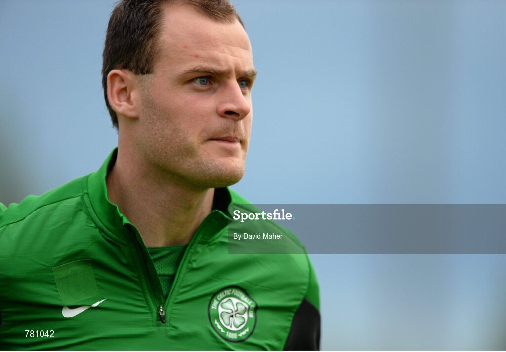9 August 2013; Glasgow Celtic's Anthony Stokes during squad training ahead of the Dublin Decider against Liverpool on Saturday. Glasgow Celtic Squad Training, Gannon Park, Malahide, Dublin. Picture credit: David Maher / SPORTSFILE