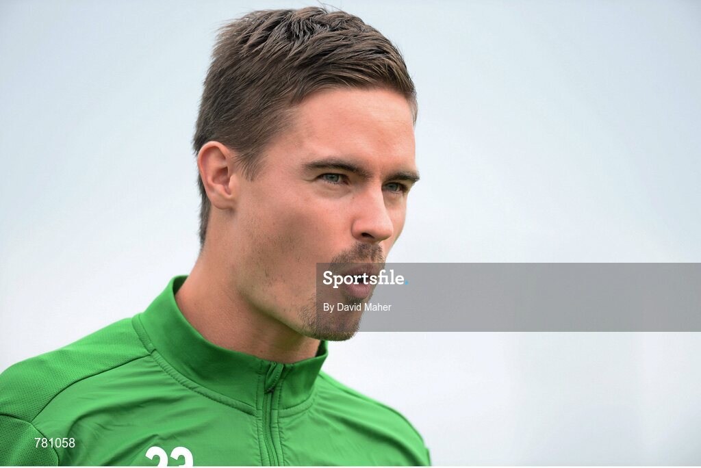 9 August 2013; Glasgow Celtic's Mikael Lustig during squad training ahead of the Dublin Decider against Liverpool on Saturday. Glasgow Celtic Squad Training, Gannon Park, Malahide, Dublin. Picture credit: David Maher / SPORTSFILE