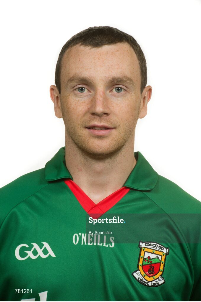 9 August 2013; Keith Higgins, Mayo. Mayo Football Team Portraits 2013, Elverys MacHale Park, Castlebar, Co. Mayo. Photo by Sportsfile