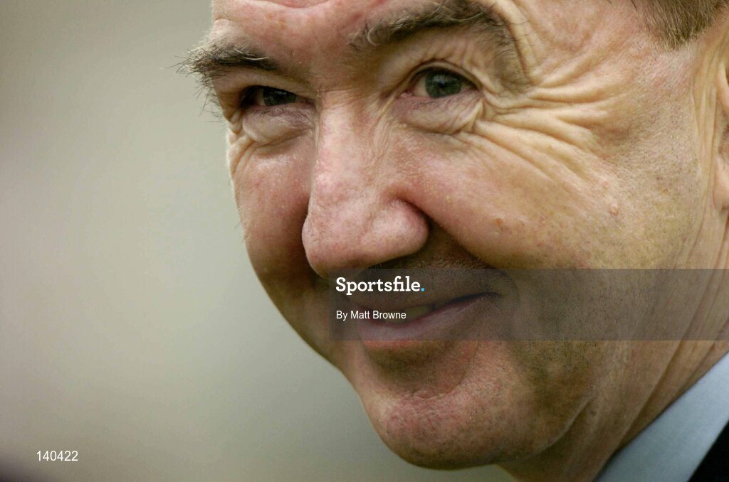 9 May 2004; Dermot Weld pictured after the Carrickmines (3yo) Maiden. Leopardstown Racecourse, Dublin. Picture credit; Matt Browne / SPORTSFILE