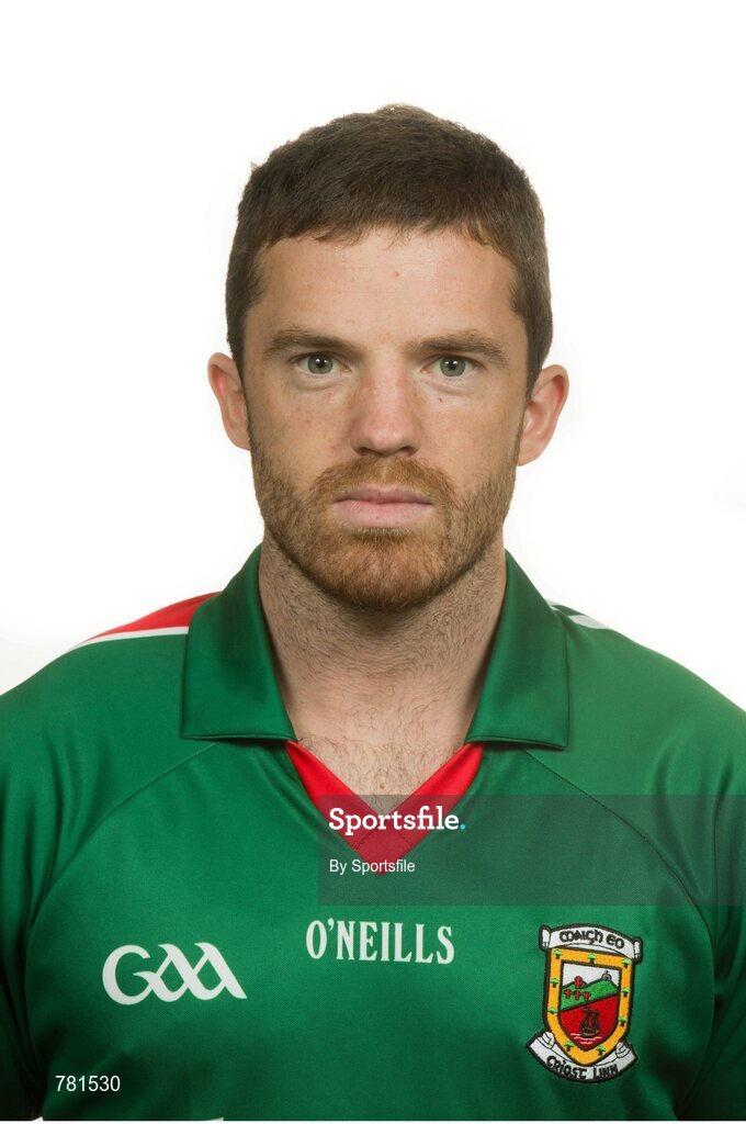 9 August 2013; Chris Barrett, Mayo. Mayo Football Team Portraits 2013, Elverys MacHale Park, Castlebar, Co. Mayo. Photo by Sportsfile