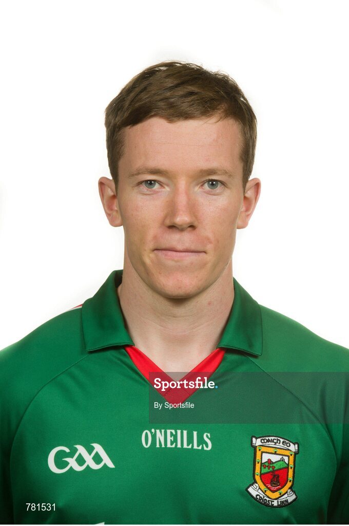 9 August 2013; Donal Vaughan, Mayo. Mayo Football Team Portraits 2013, Elverys MacHale Park, Castlebar, Co. Mayo. Photo by Sportsfile