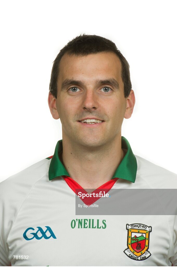 9 August 2013; Kenneth O'Malley, Mayo. Mayo Football Team Portraits 2013, Elverys MacHale Park, Castlebar, Co. Mayo. Photo by Sportsfile
