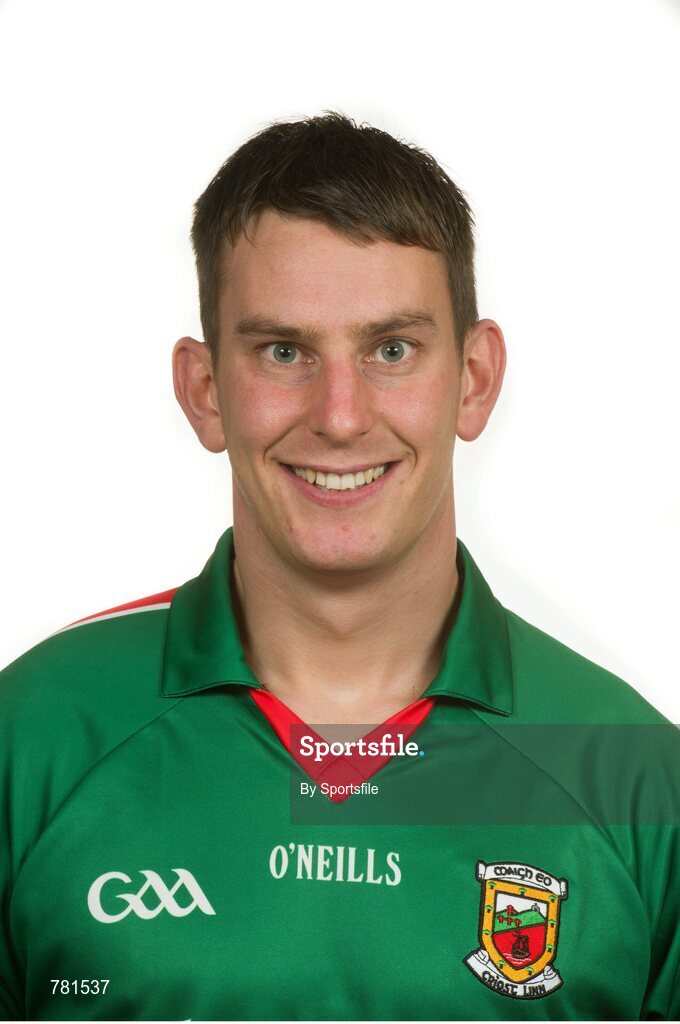 9 August 2013; Barry Moran, Mayo. Mayo Football Team Portraits 2013, Elverys MacHale Park, Castlebar, Co. Mayo. Photo by Sportsfile