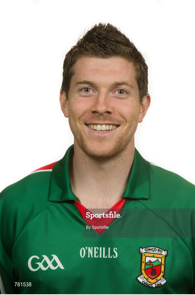 9 August 2013; Enda Varley, Mayo. Mayo Football Team Portraits 2013, Elverys MacHale Park, Castlebar, Co. Mayo. Photo by Sportsfile