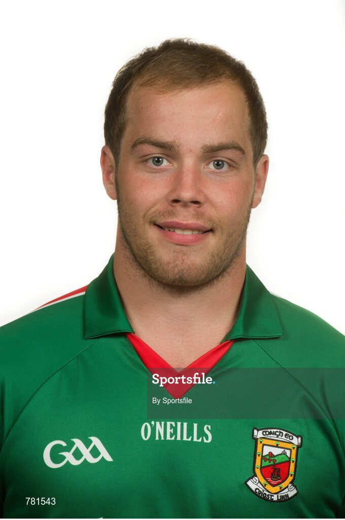 9 August 2013; Danny Geraghty, Mayo. Mayo Football Team Portraits 2013, Elverys MacHale Park, Castlebar, Co. Mayo. Photo by Sportsfile