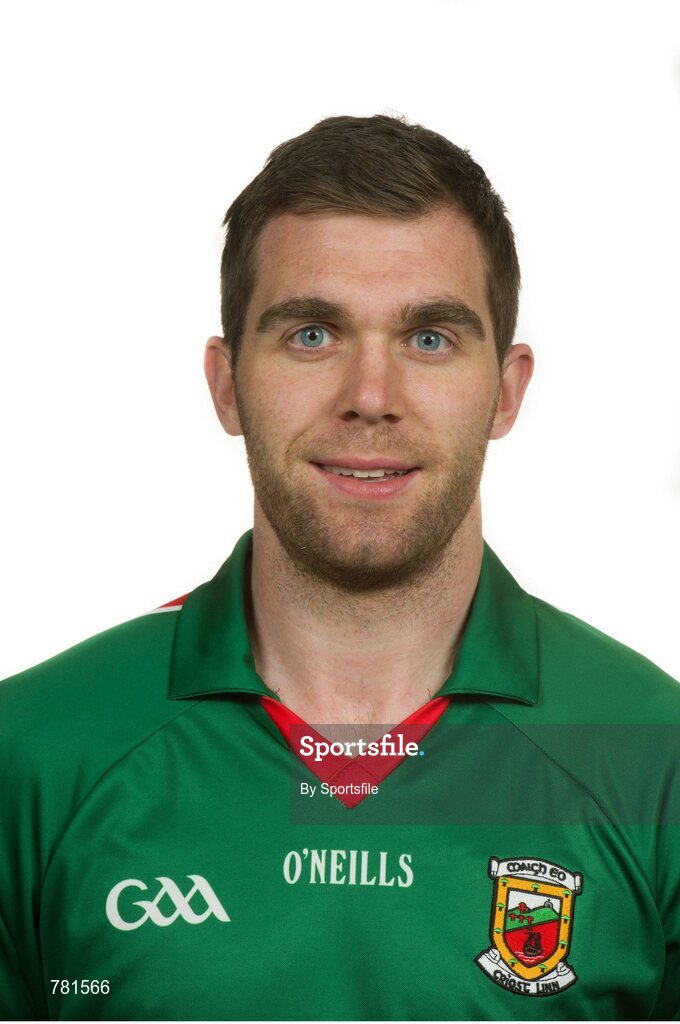 9 August 2013; Seamus O'Shea, Mayo. Mayo Football Team Portraits 2013, Elverys MacHale Park, Castlebar, Co. Mayo. Photo by Sportsfile