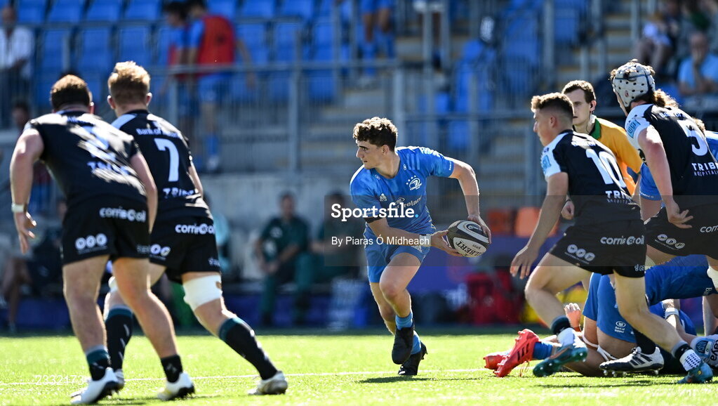 10 September 2022; Cormac Foley of Leinster A during the A Interprovincial match between Leinster A and Connacht A at Energia Park in Dublin. Photo by Piaras Ó Mídheach/Sportsfile