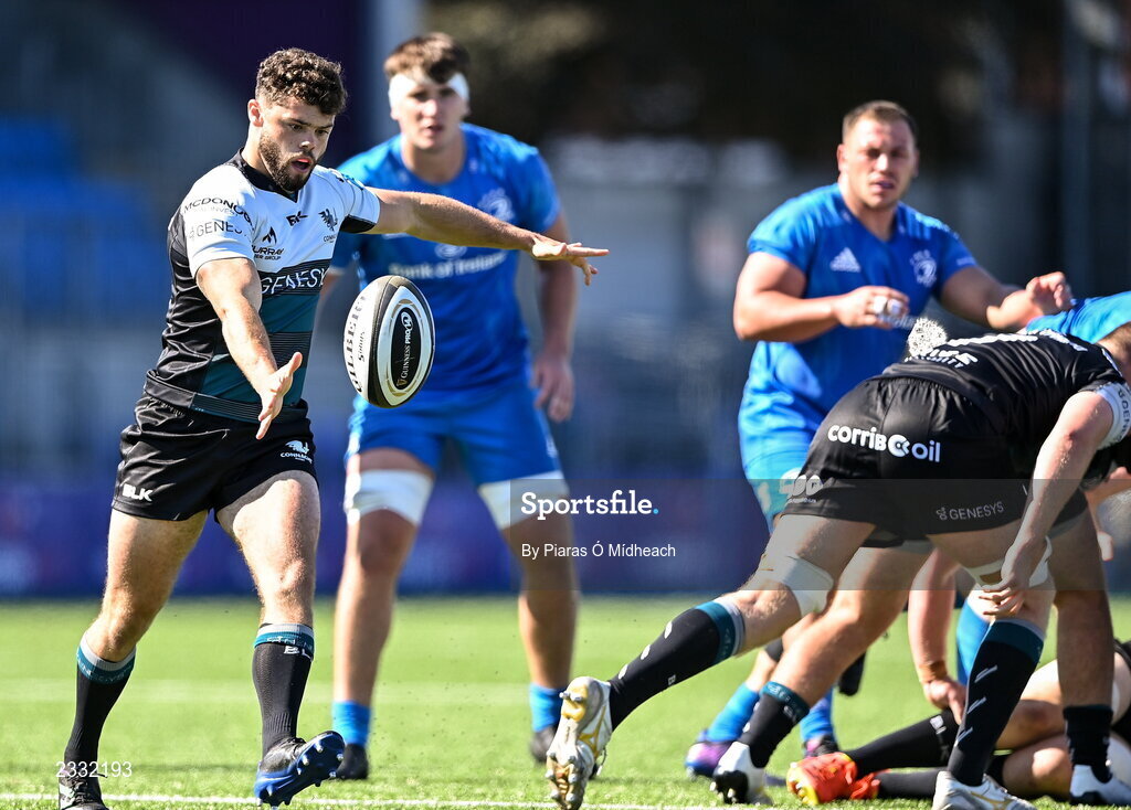 10 September 2022; Hubert Gilvarry of Connacht A during the A Interprovincial match between Leinster A and Connacht A at Energia Park in Dublin. Photo by Piaras Ó Mídheach/Sportsfile