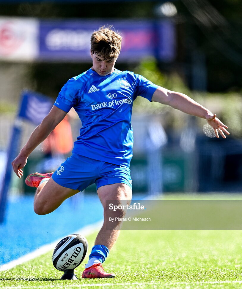 10 September 2022; Matthew Lynch of Leinster A during the A Interprovincial match between Leinster A and Connacht A at Energia Park in Dublin. Photo by Piaras Ó Mídheach/Sportsfile