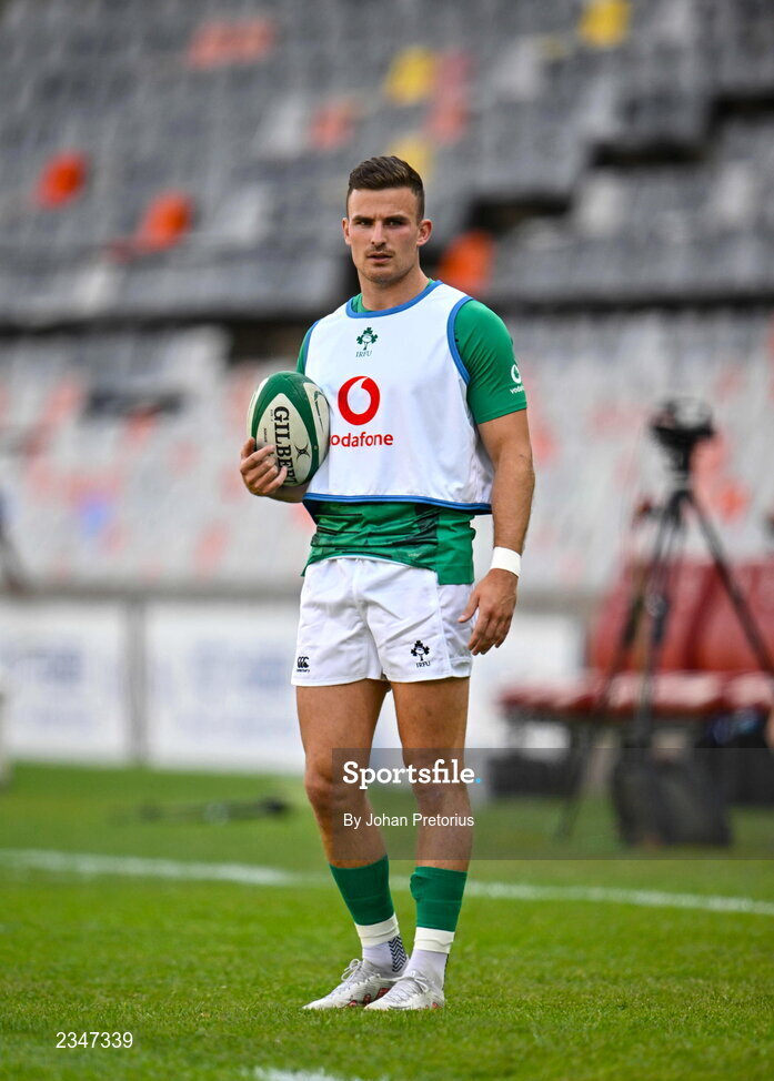 5 October 2022; Shane Daly of Emerging Ireland before the Toyota Challenge match between Airlink Pumas and Emerging Ireland at Toyota Stadium in Bloemfontein, South Africa. Photo by Johan Pretorius/Sportsfile