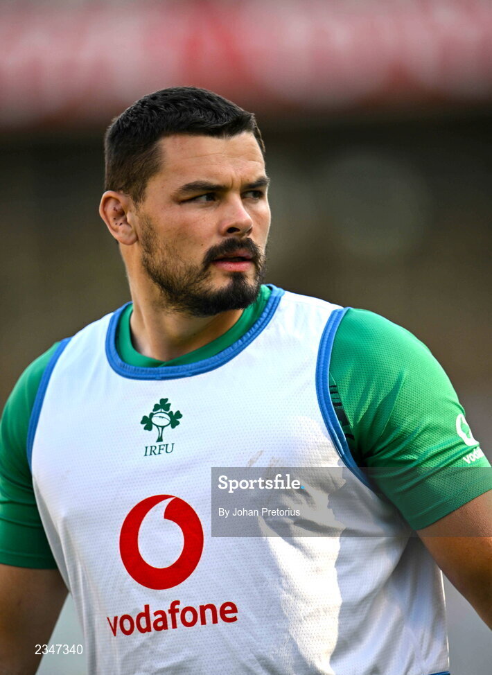 5 October 2022; Max Deegan of Emerging Ireland before the Toyota Challenge match between Airlink Pumas and Emerging Ireland at Toyota Stadium in Bloemfontein, South Africa. Photo by Johan Pretorius/Sportsfile