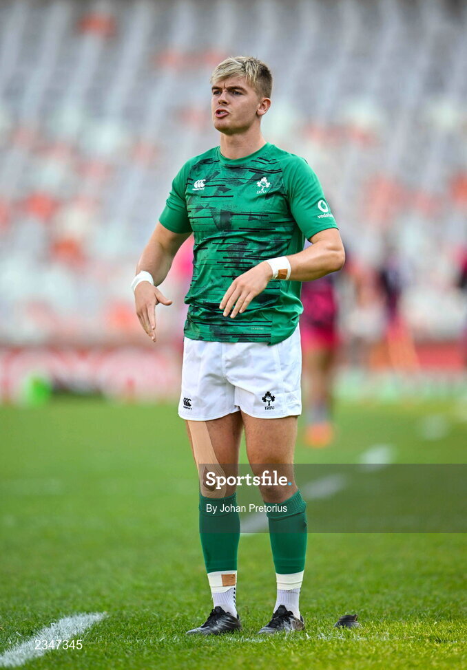 5 October 2022; Jake Flannery of Emerging Ireland before the Toyota Challenge match between Airlink Pumas and Emerging Ireland at Toyota Stadium in Bloemfontein, South Africa. Photo by Johan Pretorius/Sportsfile